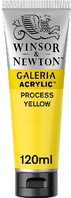 Winsor & Newton - Galeria Akrylmaling - Process Yellow 120 Ml