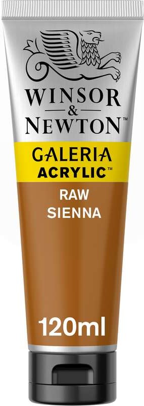 Winsor & Newton - Galeria Akrylmaling - Raw Sienna 120 Ml