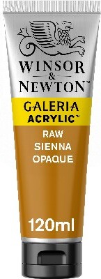 Winsor & Newton - Galeria Akrylmaling - Raw Sienna Opaque 120 Ml