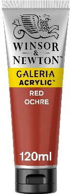 Winsor & Newton Akrylmaling - Galeria - Mørkerød 120 Ml