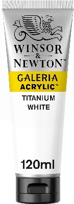 Winsor & Newton - Akrylmaling - Titanium Hvid 120 Ml