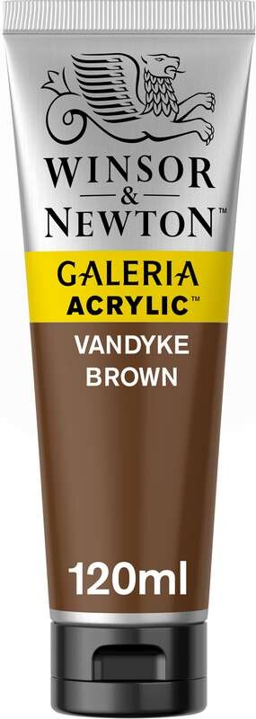 Winsor & Newton - Galeria Akrylmaling - Vandyke Brown 120 Ml