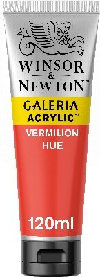 Winsor & Newton - Akrylmaling - Vermilion Hue 120 Ml