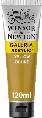 Winsor & Newton - Akrylmaling - Yellow Ochre 120 Ml