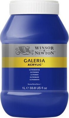 Se Winsor & Newton - Galeria Akrylmaling - Ultramarine 1000 Ml hos Gucca.dk