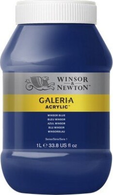 Winsor & Newton - Galeria Akrylmaling - Winsor Blue 1000 Ml
