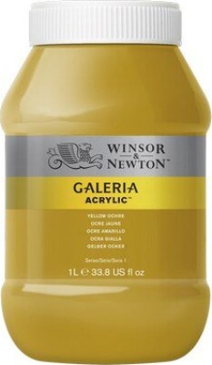 Winsor & Newton - Akrylmaling - Yellow Ochre 1000 Ml