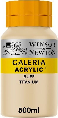 Winsor & Newton - Galeria Akrylmaling - Buff Titanium 500 Ml