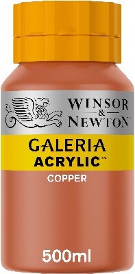 Winsor & Newton - Akrylmaling - Copper 500 Ml