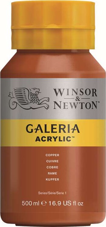 Winsor & Newton - Akrylmaling - Copper 500 Ml