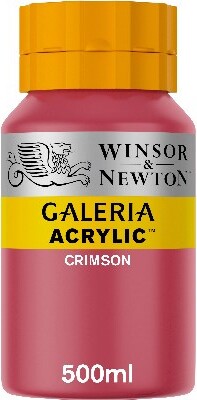 Winsor & Newton - Galeria Akrylmaling - Crimson 500 Ml
