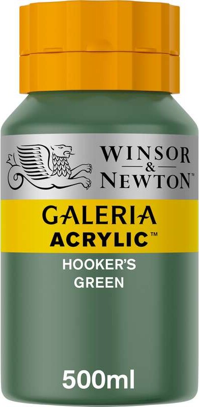 Winsor & Newton Galeria Hooker/s Green Akrylfarve - 500 ml