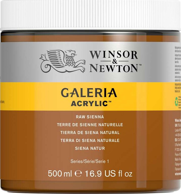 Winsor & Newton - Galeria Akrylmaling - Mixing White 500 Ml