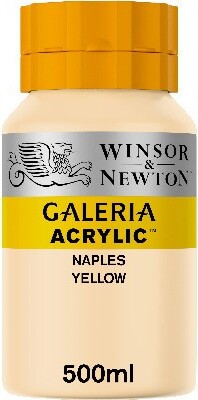 Winsor & Newton - Galeria Akrylmaling - Naples Yellow 500 Ml