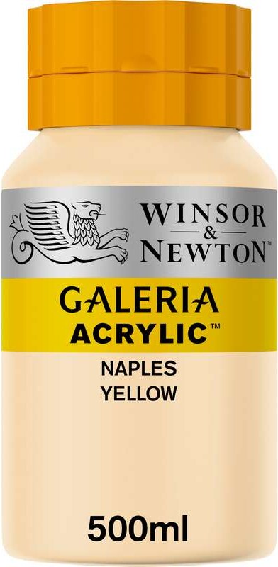 Winsor & Newton - Galeria Akrylmaling - Naples Yellow 500 Ml