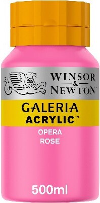 Winsor & Newton - Akrylmaling - Opera Rose 500 Ml