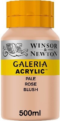 Winsor & Newton - Galeria Akrylmaling - Pale Rose Blush 500 Ml