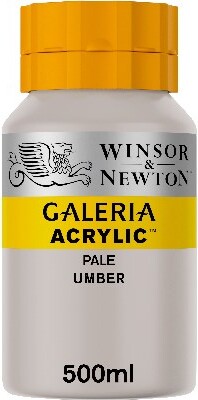 Winsor & Newton - Galeria Akrylmaling - Pale Umber 500 Ml