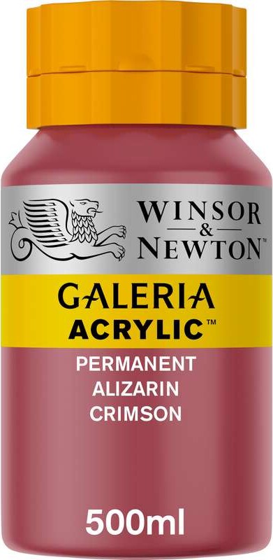 Winsor & Newton Galeria Permanent Alizarin Crimson Akrylfarve - 500 ml