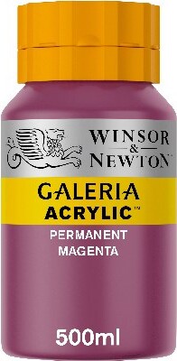 Winsor & Newton - Akrylmaling - Magenta 500 Ml