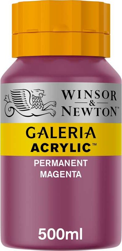 Winsor & Newton - Akrylmaling - Magenta 500 Ml