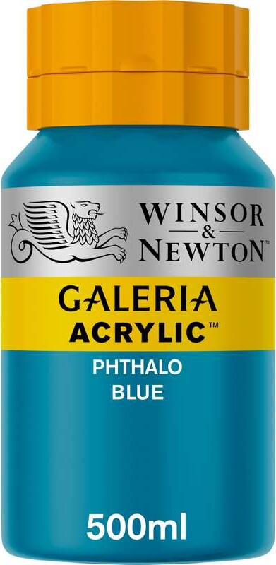 Winsor & Newton - Akrylmaling - Phthalo Blue 500 Ml