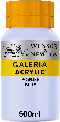 Winsor & Newton - Akrylmaling - Powder Blue 500 Ml