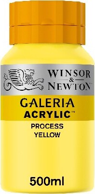 Winsor & Newton - Akrylmaling - Process Yellow 500 Ml