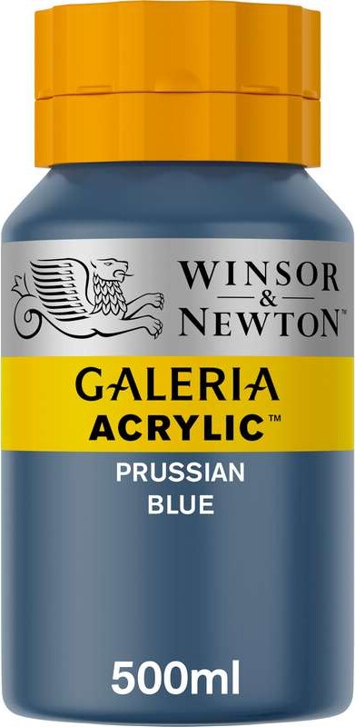 Winsor & Newton - Galeria Akrylmaling - Prussian Blue Hue 500 Ml