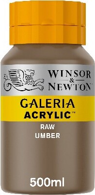 Winsor & Newton - Akrylmaling - Raw Umber 500 Ml