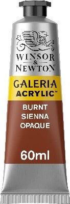 Winsor & Newton - Galeria Acrylic - 60 Ml - Burnt Sienna Opaque 077