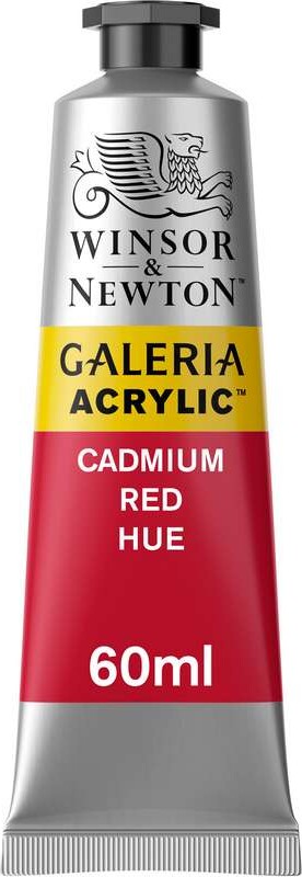 Winsor & Newton - Galeria Akrylmaling - Cad Rød 60 Ml