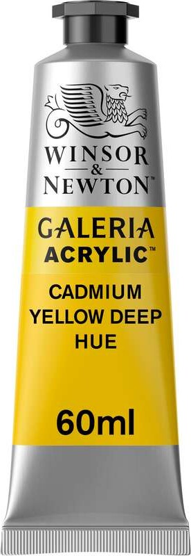Winsor & Newton - Galeria Akrylmaling - Cad Gul Dyb 60 Ml