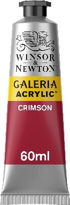 Winsor & Newton - Galeria Akrylmaling - Crimson Rød 60 Ml