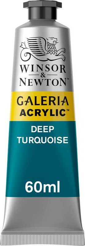 Winsor & Newton - Galeria Akrylmaling - Dyb Turkisblå 60 Ml