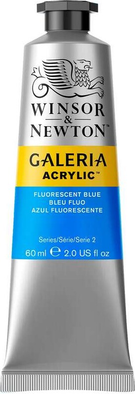 Winsor & Newton - Galeria Acrylic - Fluorescent Blue 60 Ml