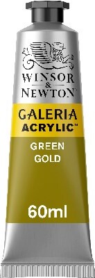 Winsor & Newton - Galeria Akrylmaling - Grøn Guld 60 Ml