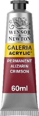 Winsor & Newton - Galeria Akrylmaling - Perm. Alizarin Crimson 60 Ml