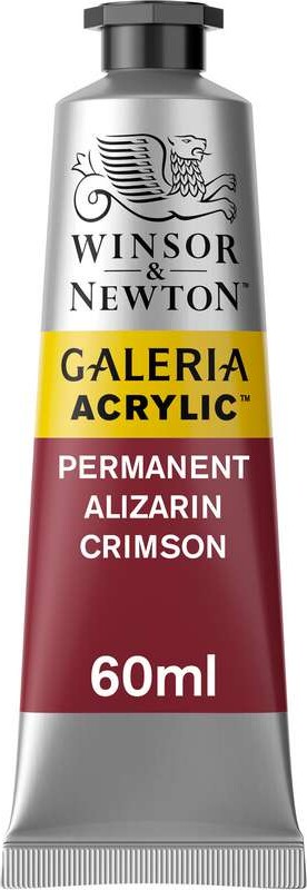 Winsor & Newton - Galeria Akrylmaling - Perm. Alizarin Crimson 60 Ml