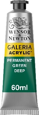 Winsor & Newton - Galeria Acrylic 60 Ml - Perm Green Deep 482