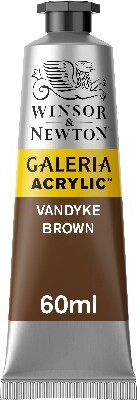 Winsor & Newton - Galeria Acrylic - 60 Ml - Vandyke Brown 676