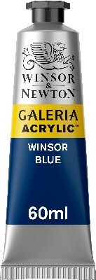Winsor & Newton - Galeria Akrylmaling - Winsor Blå 60 Ml