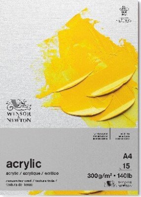 Billede af Winsor & Newton - Akrylpapir - A4 - 15 Ark