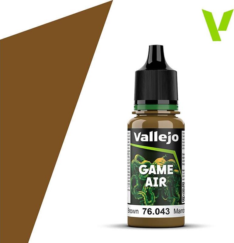 Vallejo - Game Air - Basty Brown Mat - 18 Ml - 76043