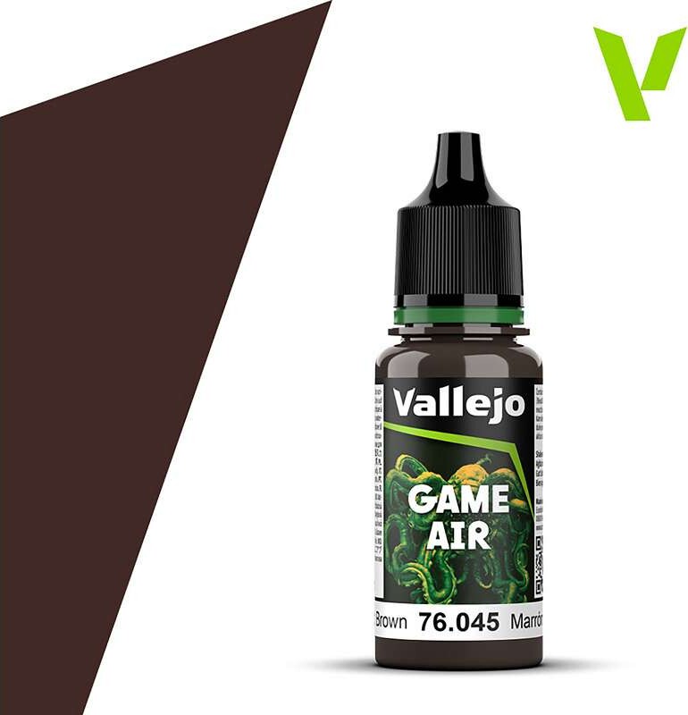 Billede af Game Air Charred Brown 18ml - 76045 - Vallejo hos Gucca.dk