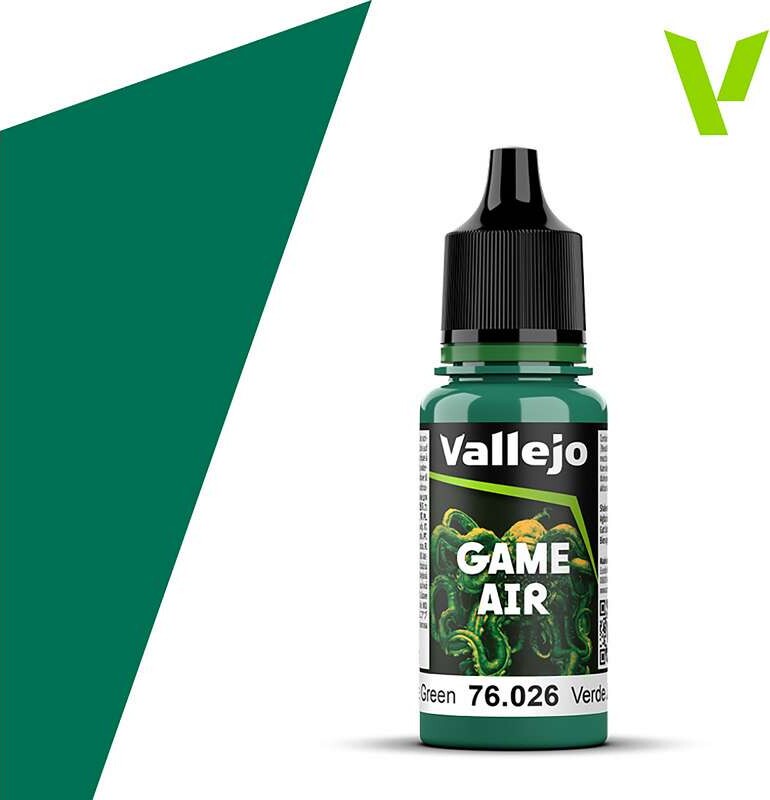 Billede af Game Air Jade Green 18ml - 76026 - Vallejo hos Gucca.dk