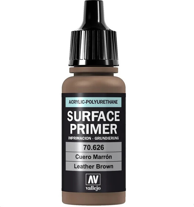 Game Air Leather Brown Primer 17ml - 70626 - Vallejo
