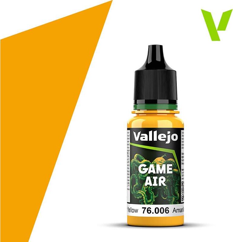 Billede af Game Air Sun Yellow 18ml - 76006 - Vallejo hos Gucca.dk