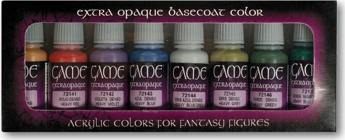 Vallejo - Game Extra Opaque - Basecoat Color Fantasy - 8x17 Ml - 72294