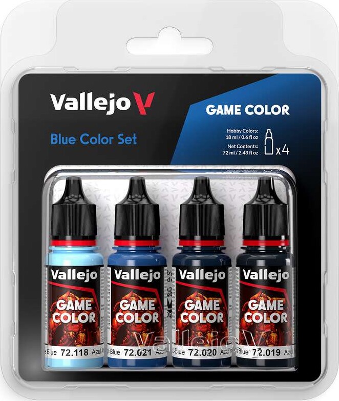 Billede af Vallejo - Game Color - Blue Color Set - 4x18 Ml